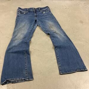 American eagle bootcut flare jeans 34x31